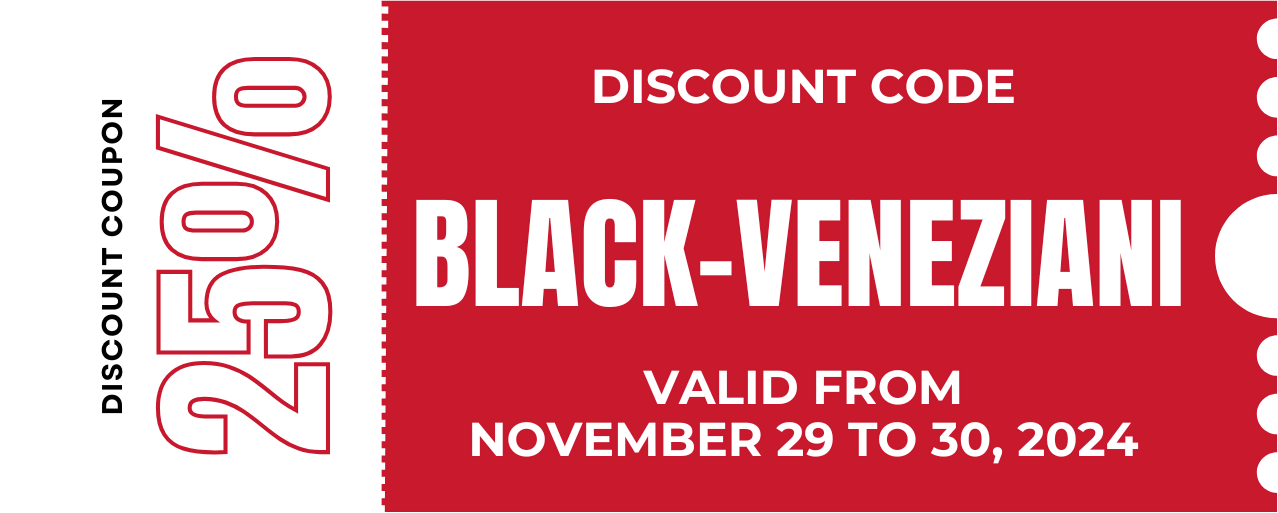 Coupon Black Friday BeiDE 2024 - Veneziani EN