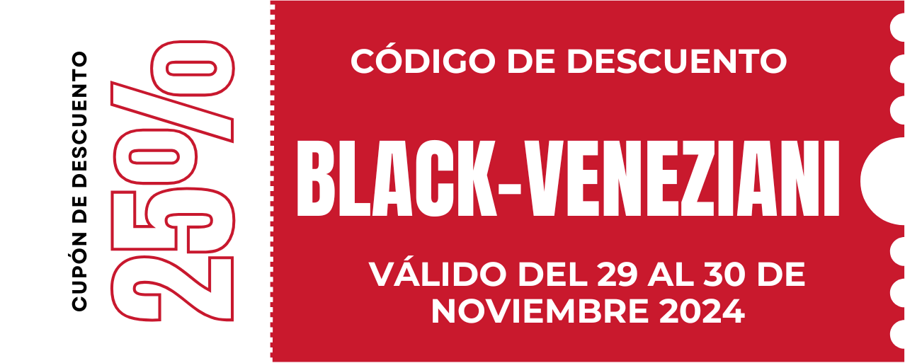 Cupón Black Friday BeiDE 2024 - Veneziani ES